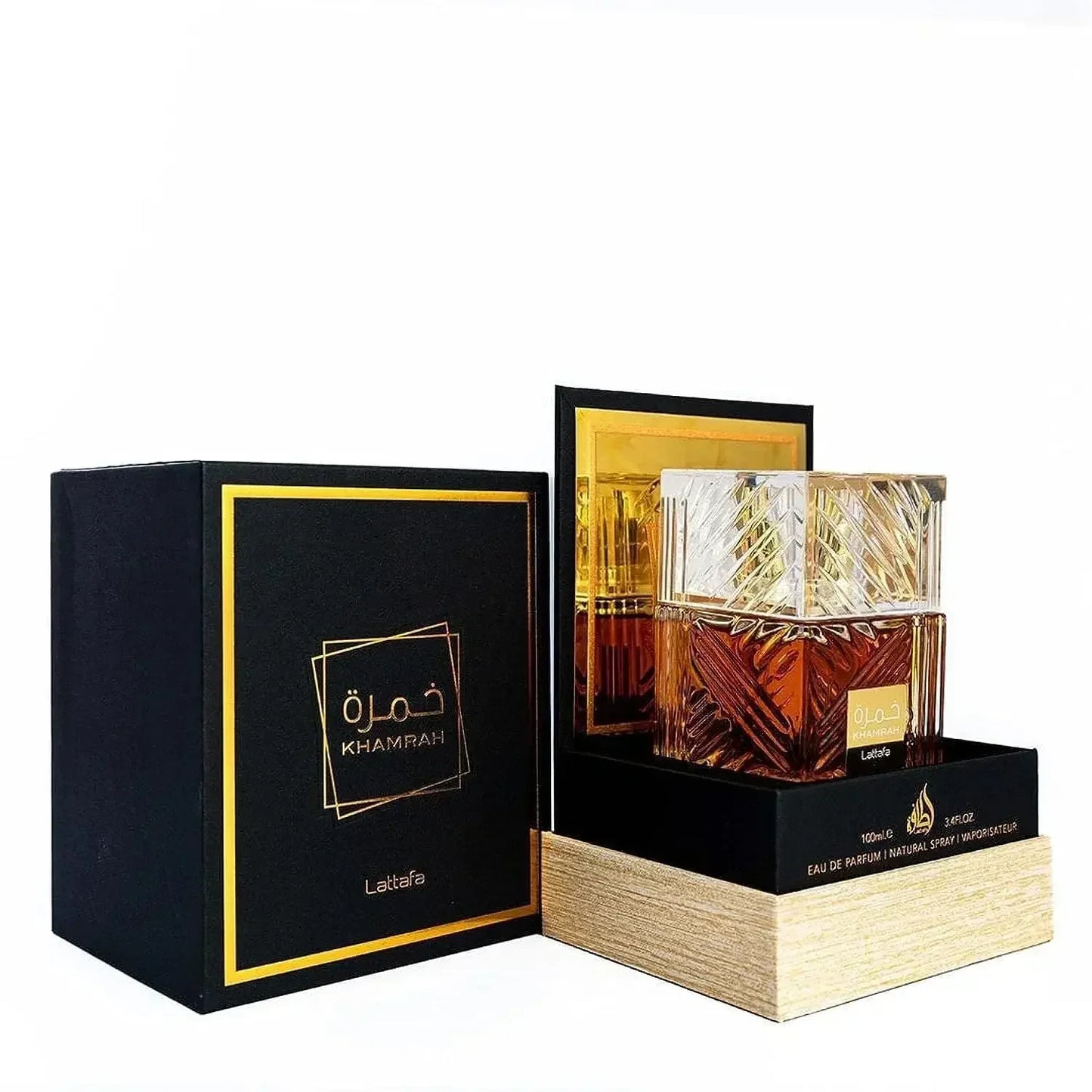 100 ml Original Qahwa Khamrah für Männer Duft Anhaltender Duft Hochwertiges arabisches Parfüm Sexy T Darey Men Cologne Holzduft - Trendtroovee