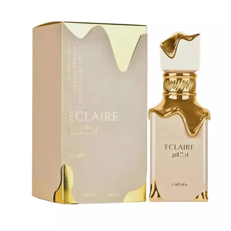Lattafa Eclaire Damenparfüm, 100 ml, EDP, 24 Stunden, langanhaltender floraler arabischer Duft, luxuriöser Duft, Geschenk für Sie, Geburtstag, Valentinstag - Trendtroovee