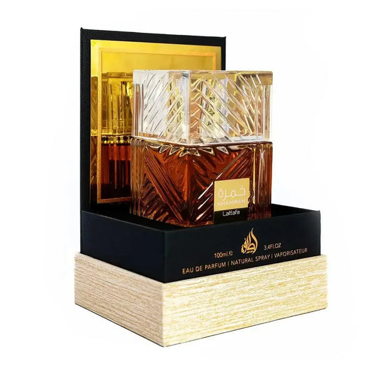 100 ml Original Qahwa Khamrah für Männer Duft Anhaltender Duft Hochwertiges arabisches Parfüm Sexy T Darey Men Cologne Holzduft - Trendtroovee