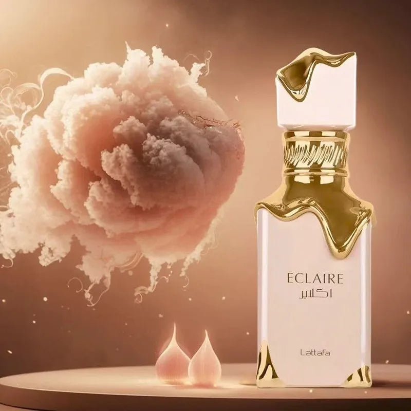 Lattafa Eclaire Damenparfüm, 100 ml, EDP, 24 Stunden, langanhaltender floraler arabischer Duft, luxuriöser Duft, Geschenk für Sie, Geburtstag, Valentinstag - Trendtroovee